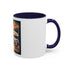 Mug - Home is where you park it Accent Coffee Mug (11, 15oz)