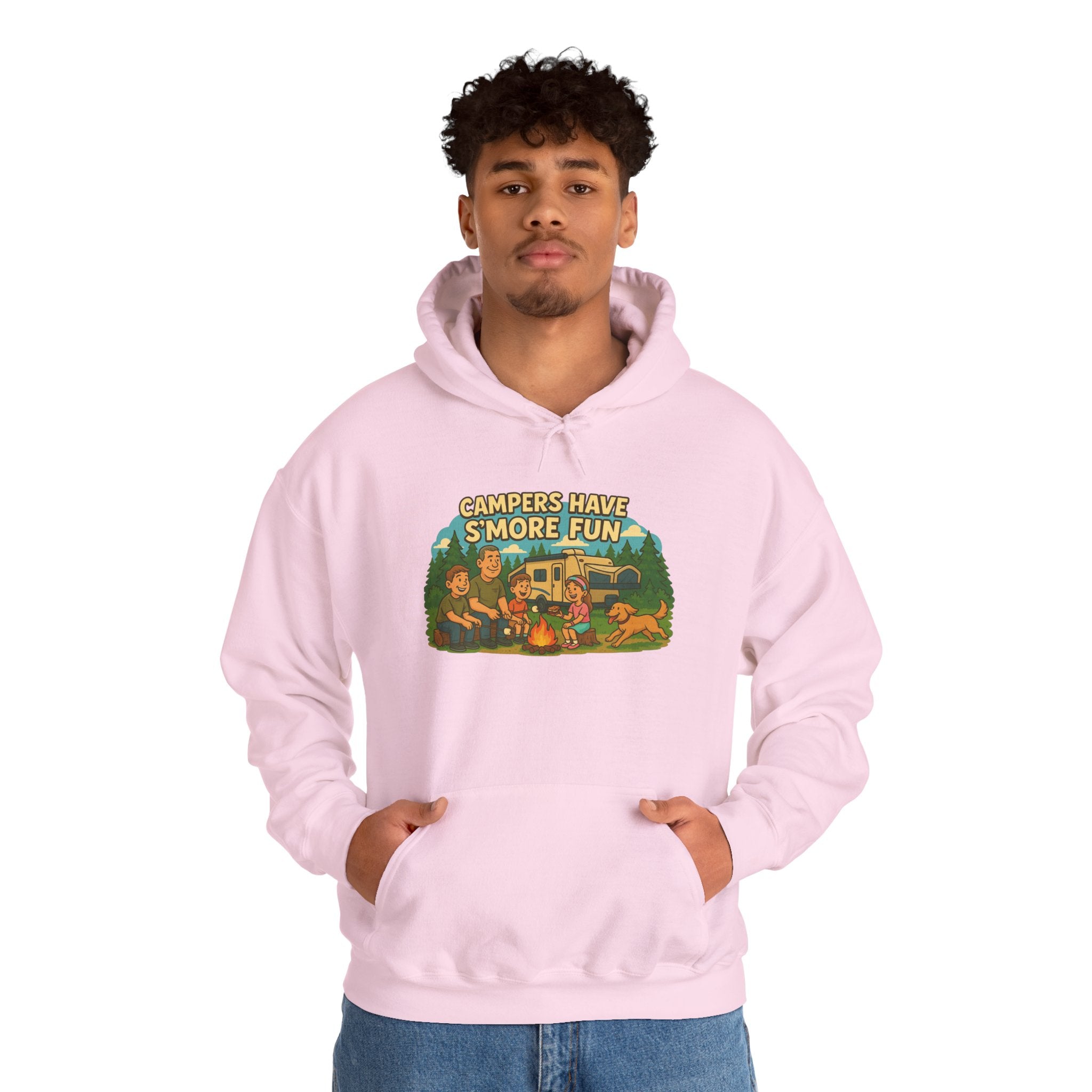 Campfire Vibes Hoodie - Perfect for Outdoor Lovers, Camping Trips, Nature Adventures, Gift for Campers, Cozy Hooded Sweatshirt