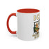 Camping Humor Coffee Mug - I Camp Because Punching People is Frowned Upon