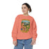 Unisex Garment-Dyed Sweatshirt - Donating Blood One Mosquito at a Time