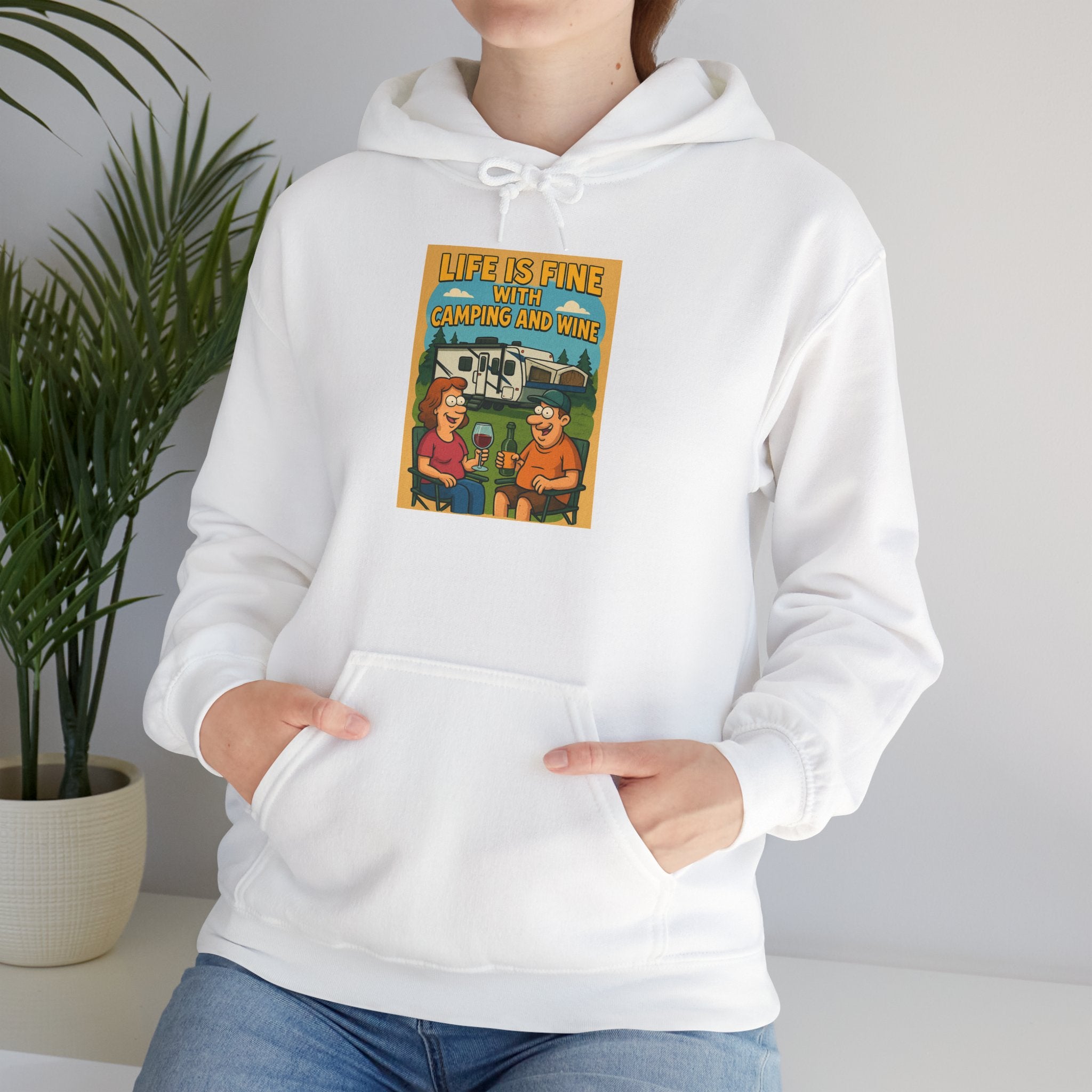 Retro Graphic Hooded Sweatshirt, Cozy Unisex Hoodie for Casual Days, Perfect Gift for Friends, Fall and Winter Fashion