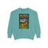 My Hotel Sweatshirt - Cozy Camping Apparel, Unisex Garment-Dyed Sweatshirt for Outdoor Lovers, Perfect for Bonfire Nights, Gift for Campers