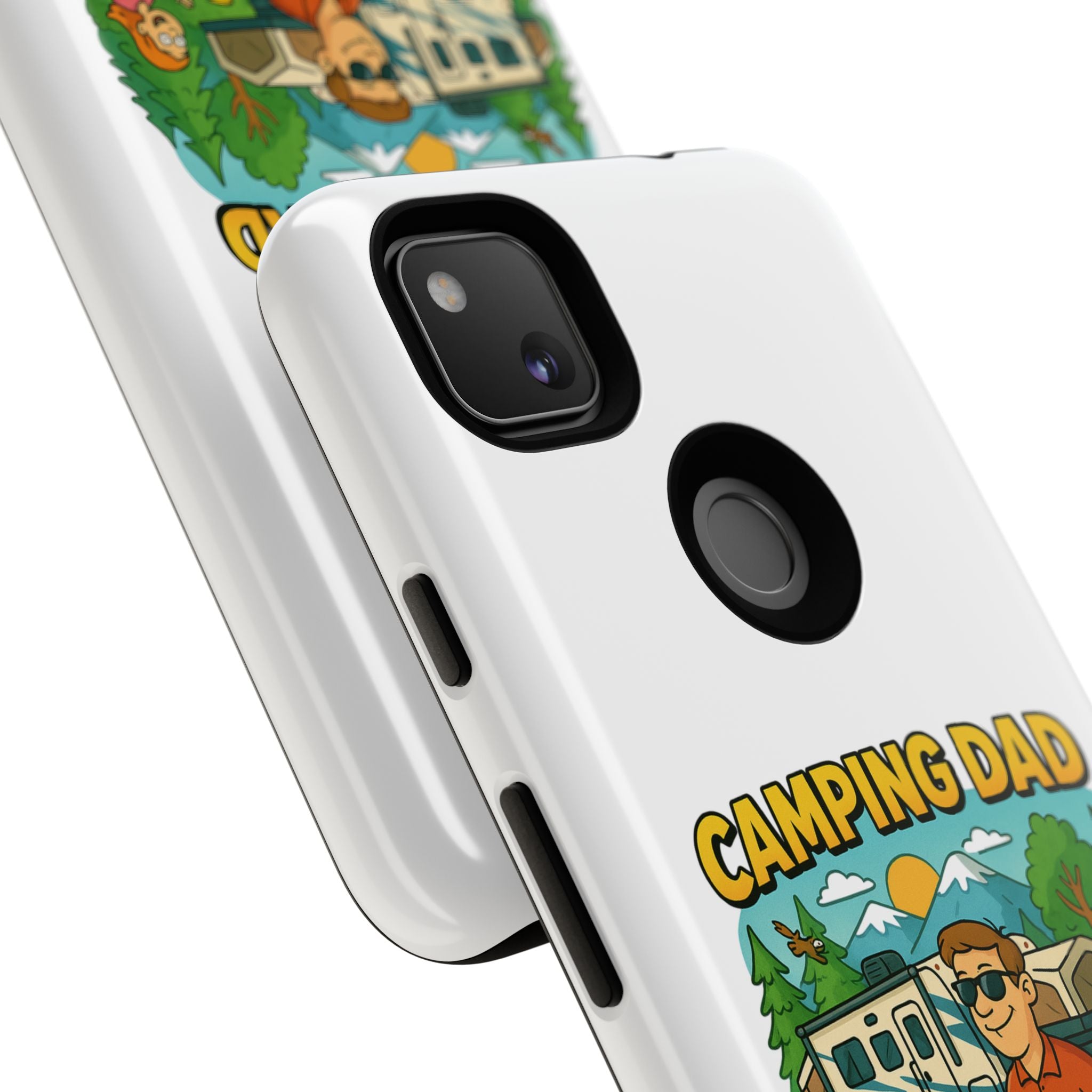 Camping Dad Phone Case - Unique Tough Cover for Outdoor Dads