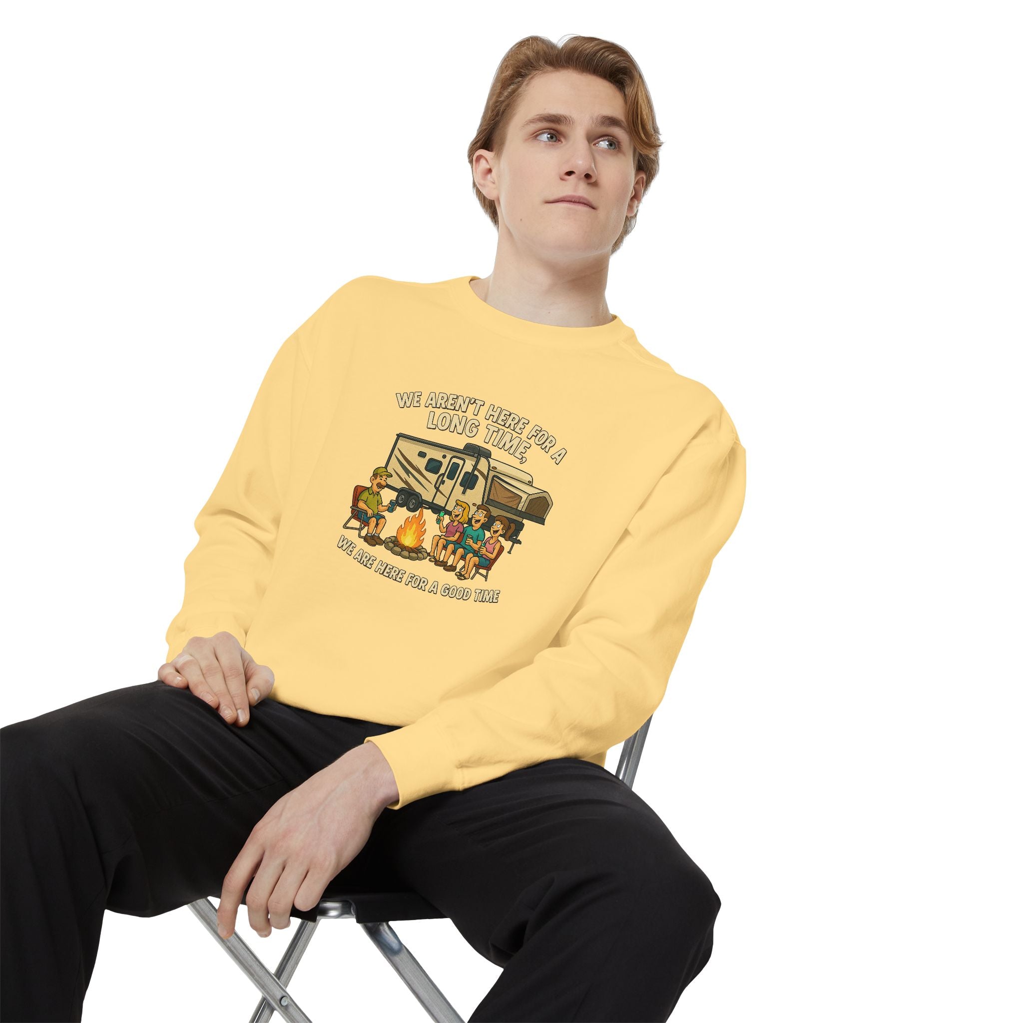 Camping Adventure Unisex Sweatshirt - Perfect for Outdoor Lovers