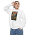 Cozy Unisex Garment-Dyed Sweatshirt with Retro Design, Perfect for Relaxing, Gift for Friends, Casual Wear, Fall Fashion, Warm Layer