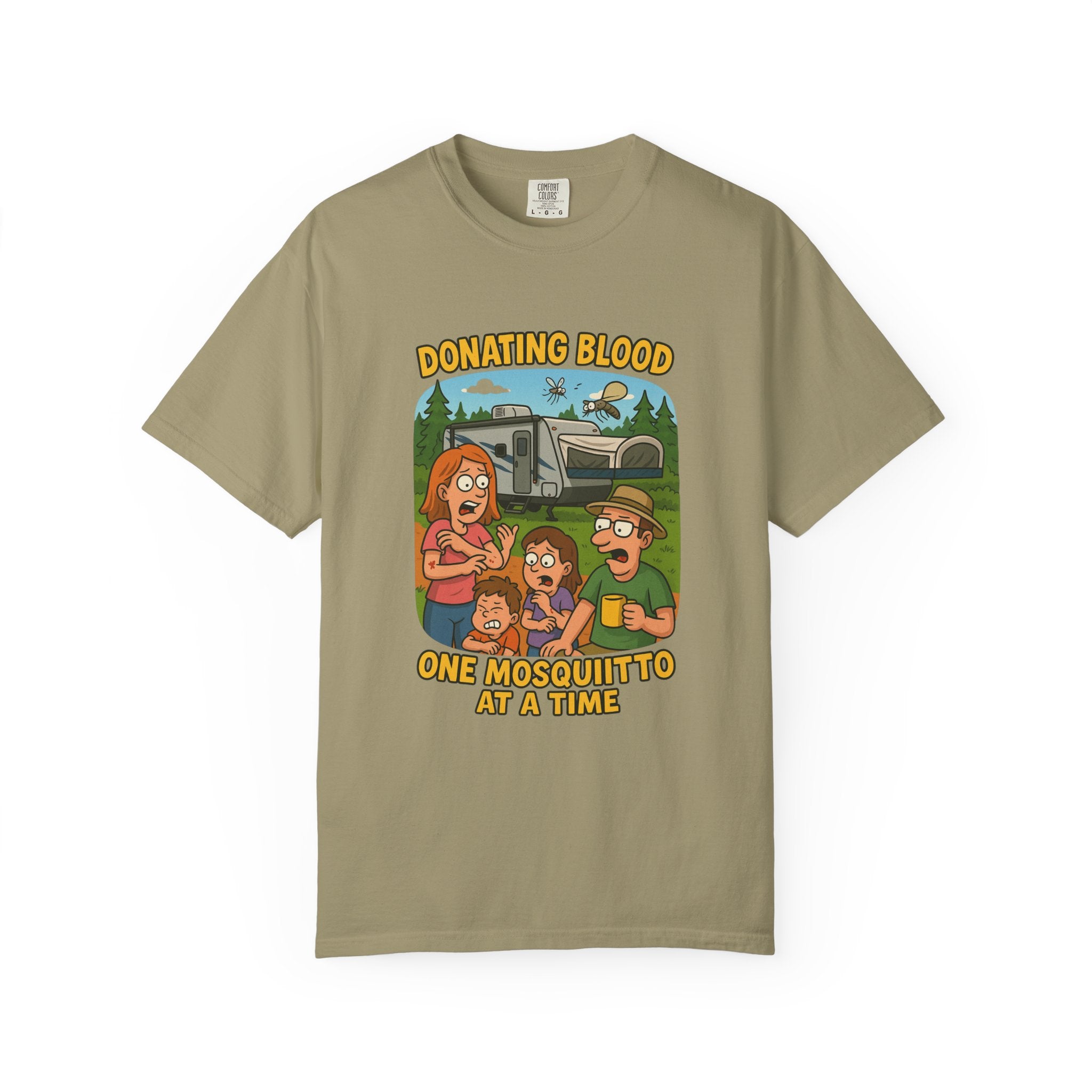 Playful Donation Humor Tee for Blood Donors, Perfect for Fundraisers, Special Events, Gifts, and Everyday Wear