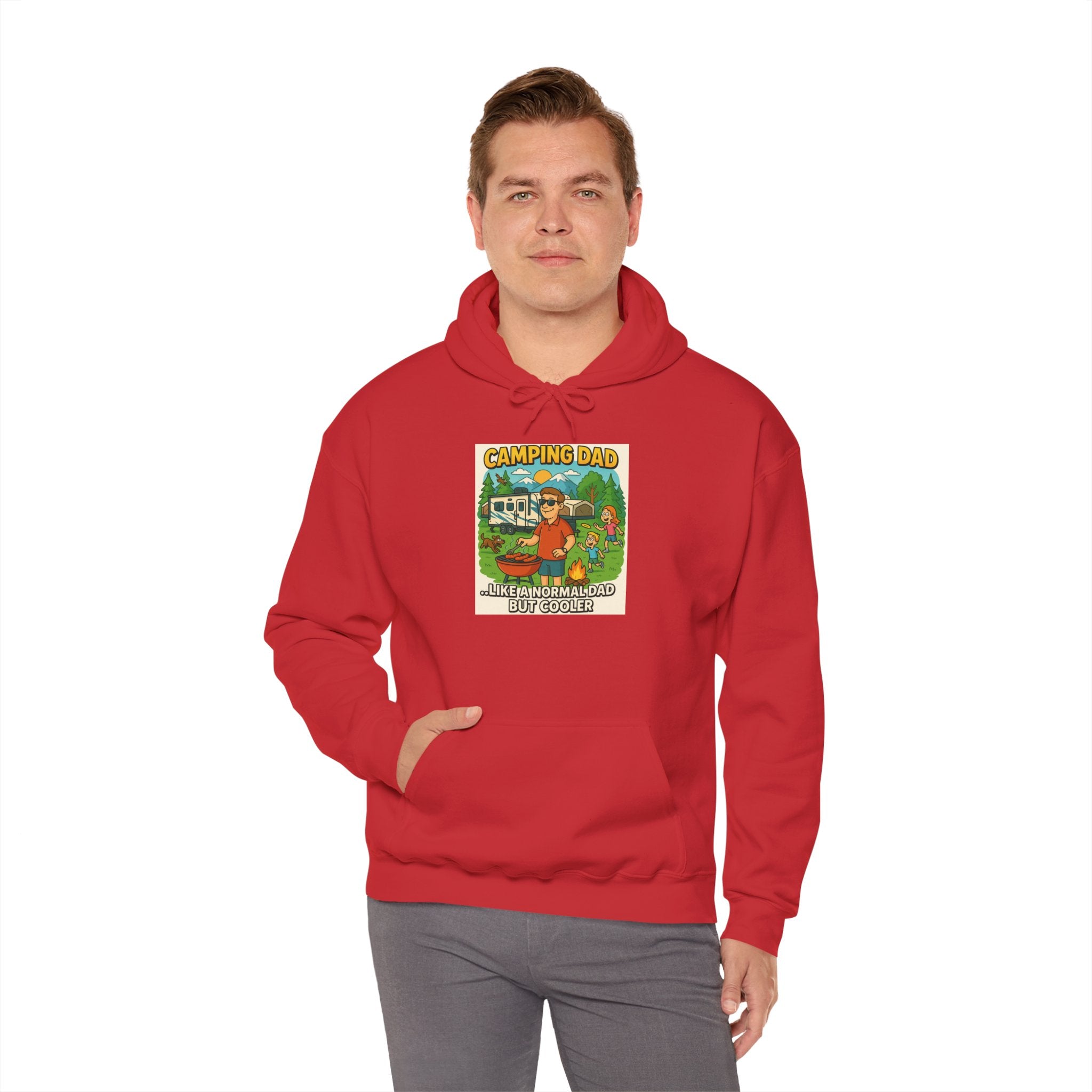Camping Dad Unisex Heavy Blend Hoodie