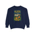 My Hotel Sweatshirt - Cozy Camping Apparel, Unisex Garment-Dyed Sweatshirt for Outdoor Lovers, Perfect for Bonfire Nights, Gift for Campers