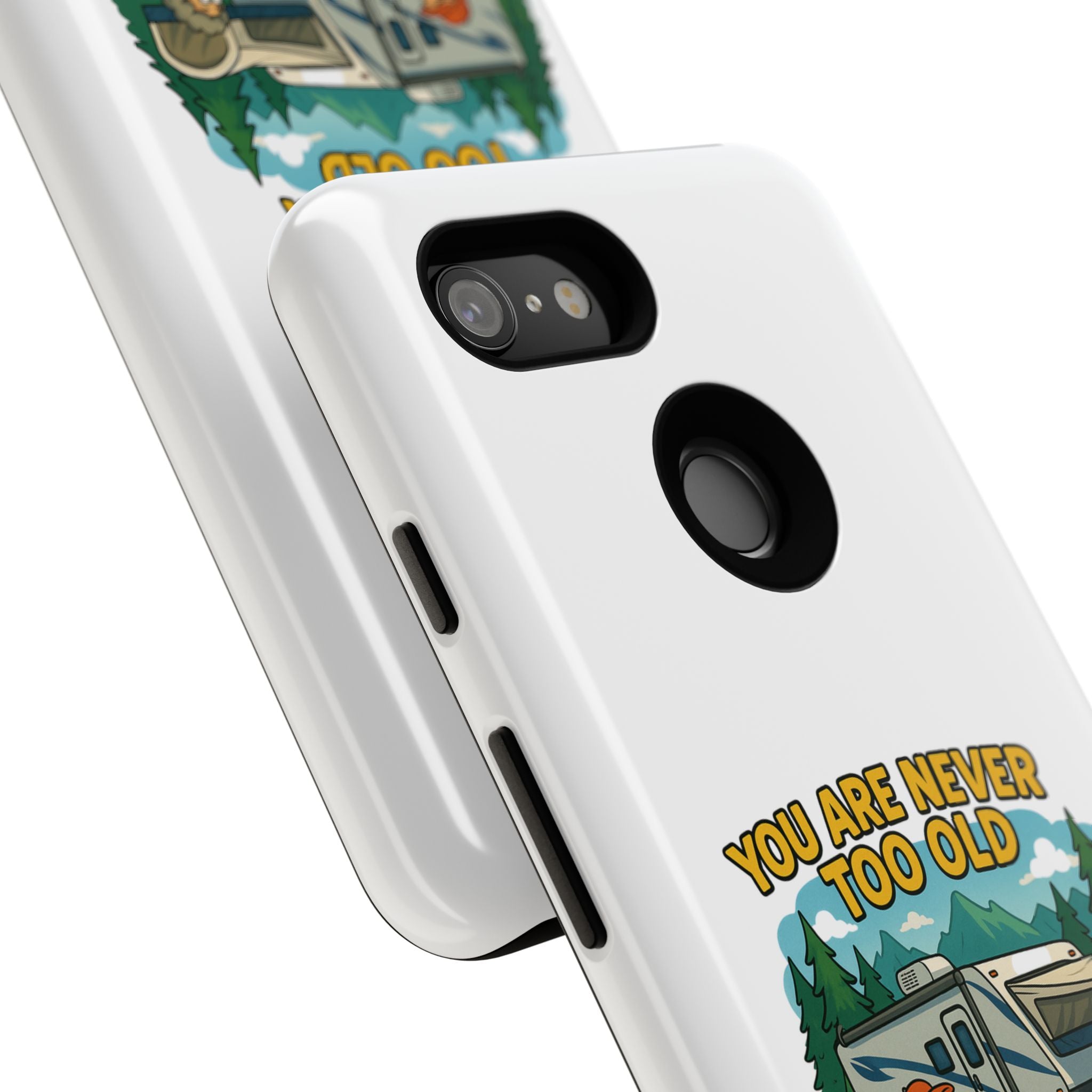 Outdoor Adventure Phone Case - 'You Are Never Too Old to Play Outside'