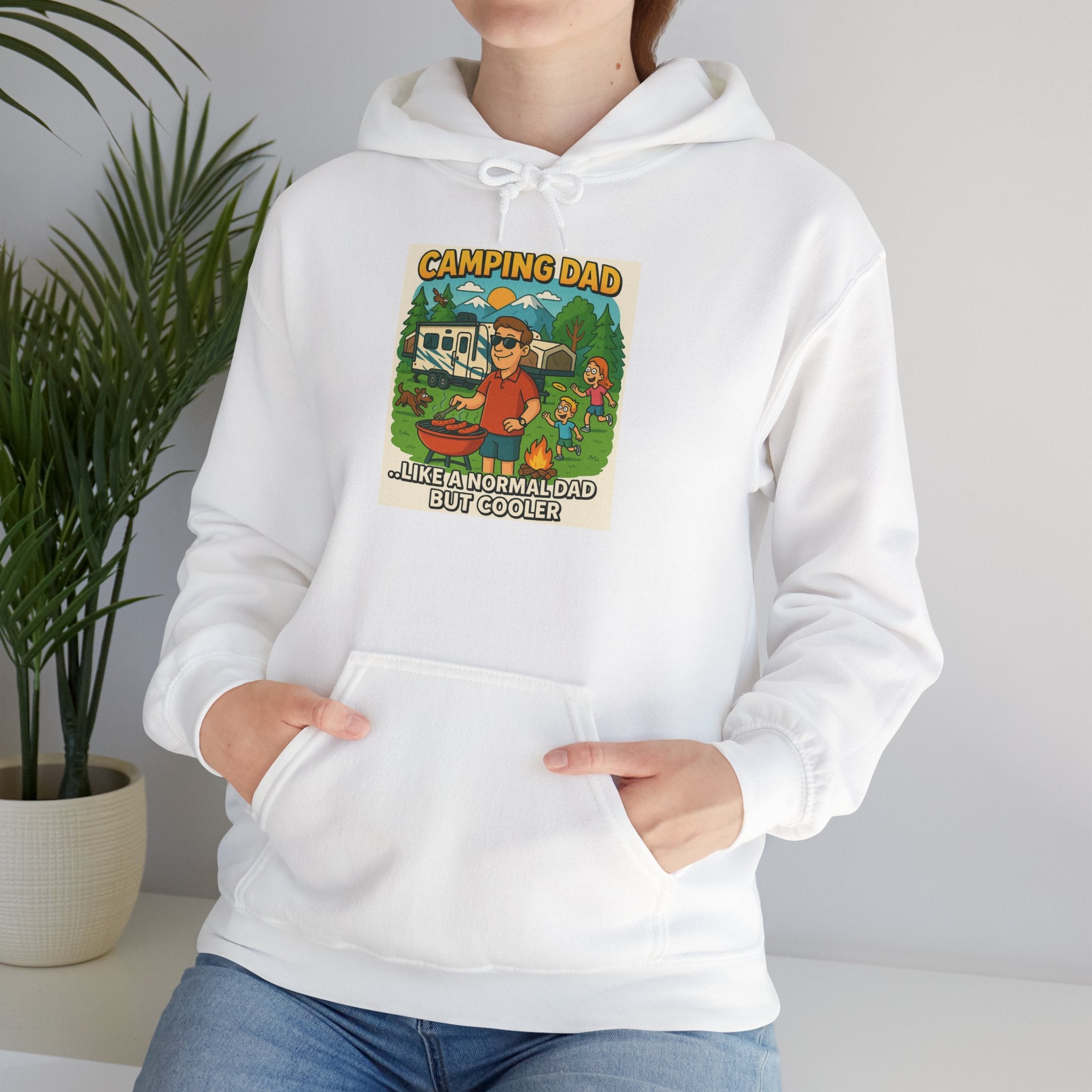 Camping Dad Unisex Heavy Blend Hoodie