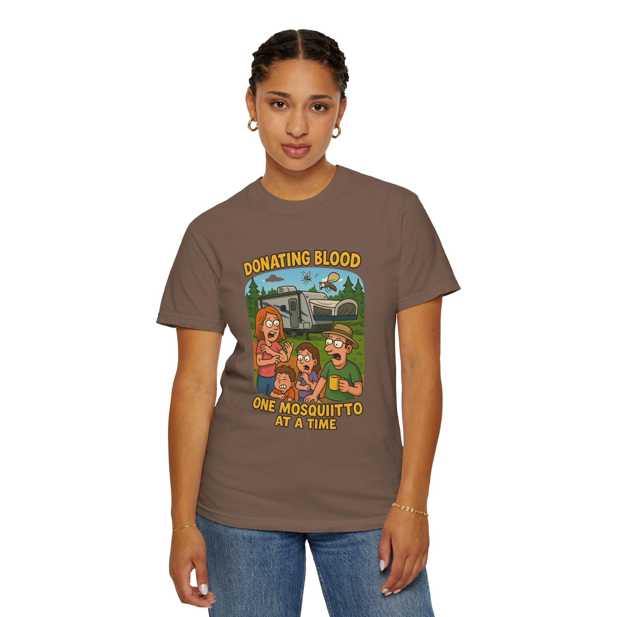 Playful Donation Humor Tee for Blood Donors, Perfect for Fundraisers, Special Events, Gifts, and Everyday Wear