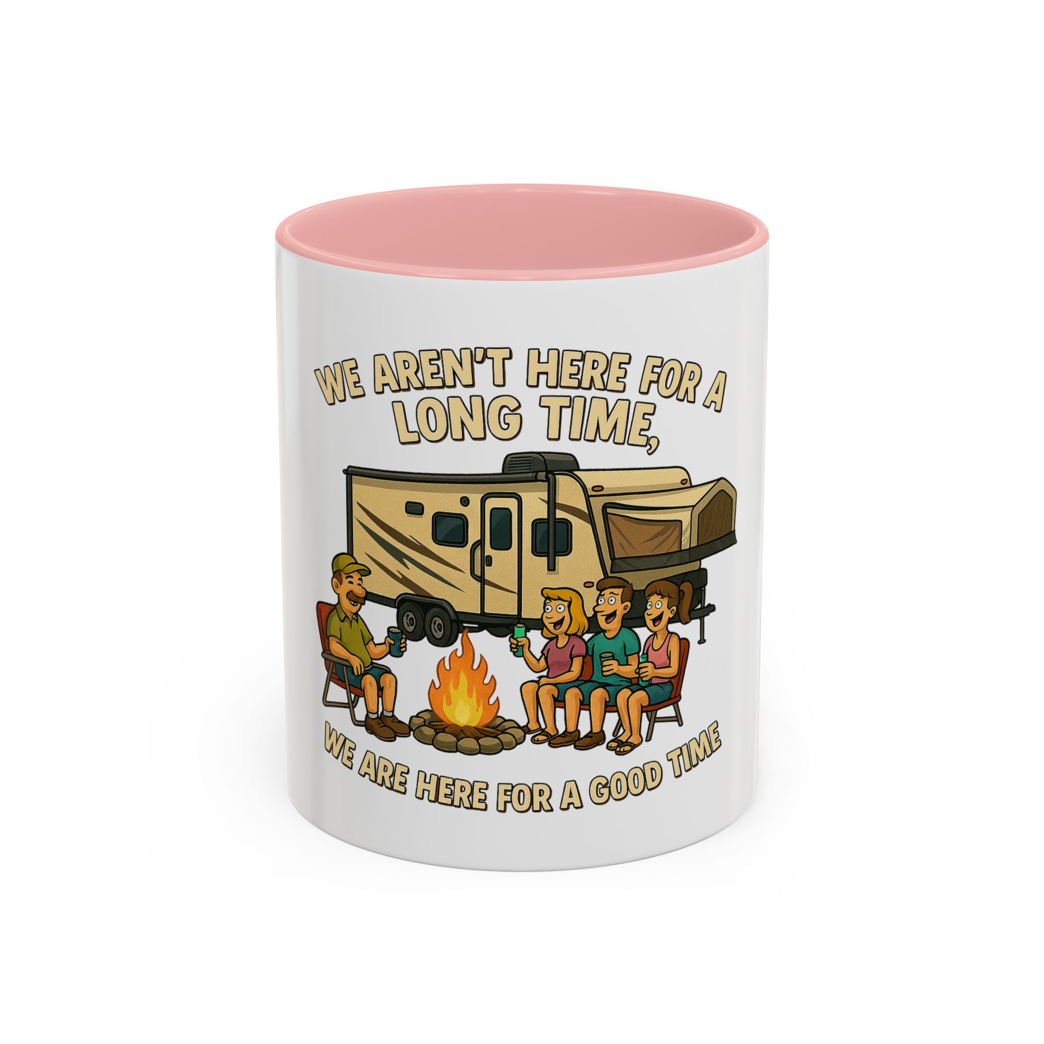 Camping Adventure Coffee Mug - Fun Quote Mug for Outdoor Enthusiasts