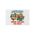 Camping Outdoor Rug - Wine Solves the Rest, Patio Decor, RV Accessories, Outdoor Living, Camping Gear