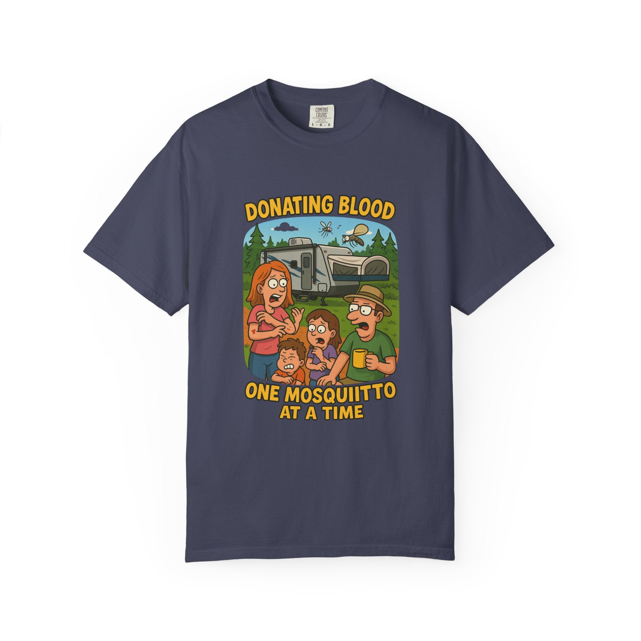 Playful Donation Humor Tee for Blood Donors, Perfect for Fundraisers, Special Events, Gifts, and Everyday Wear