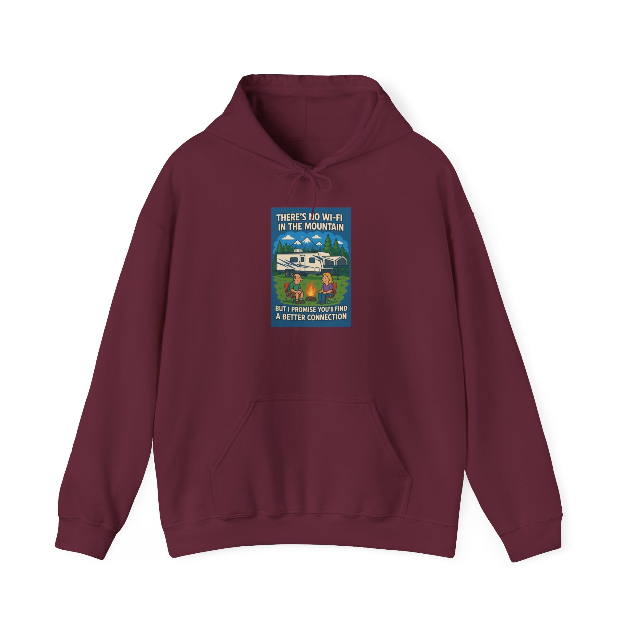 Mountain Connection Unisex Hooded Sweatshirt | Cozy Gift for Nature Lovers | Perfect for Camping, Hiking, Outdoor Adventures, and [...]