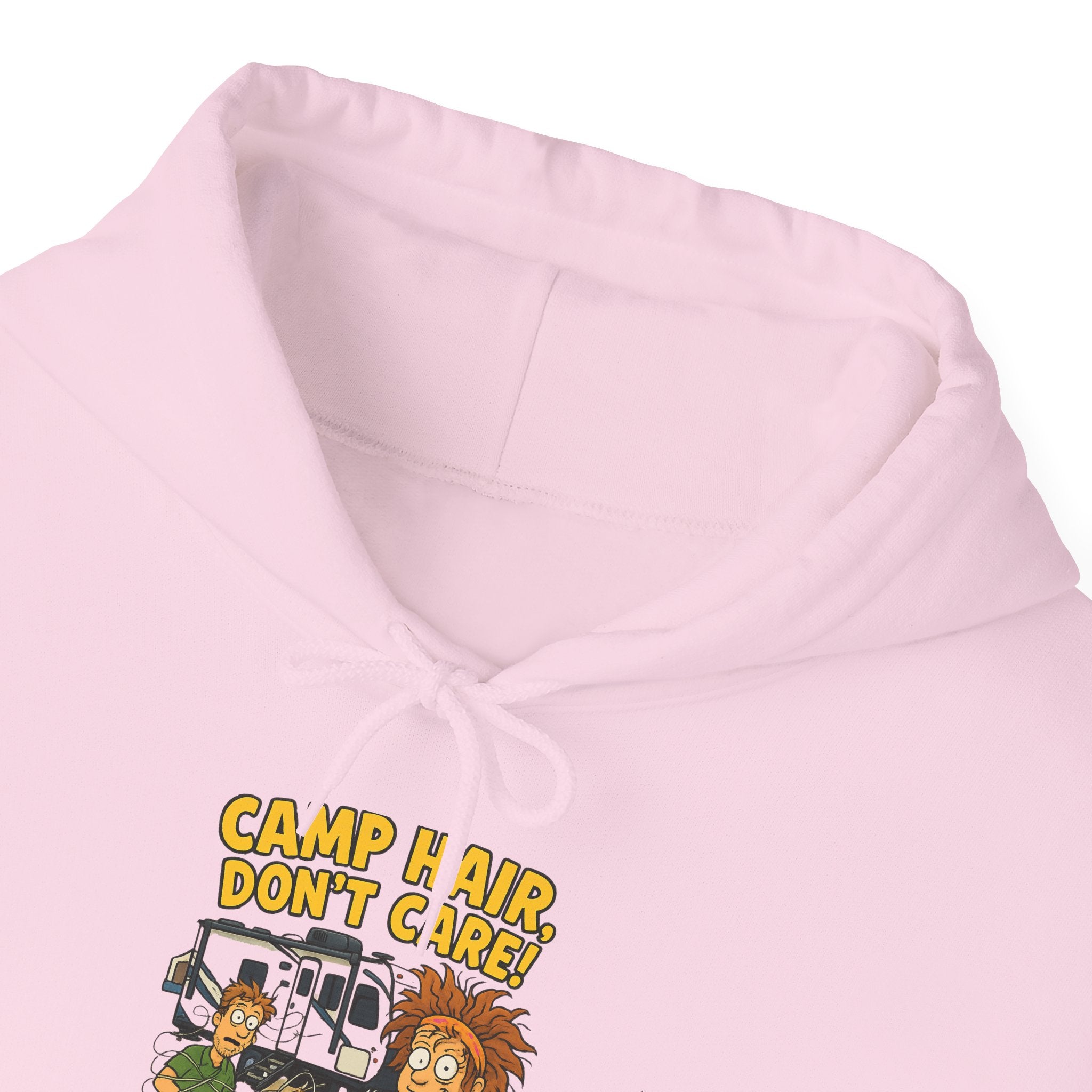 Camp Vibes Unisex Hooded Sweatshirt - Cozy, Funny Gift, Summer Nights, Outdoor Adventure, Camping Apparel
