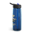 Funny Camping Water Bottle - I Camp Because Punching People is Frowned Upon