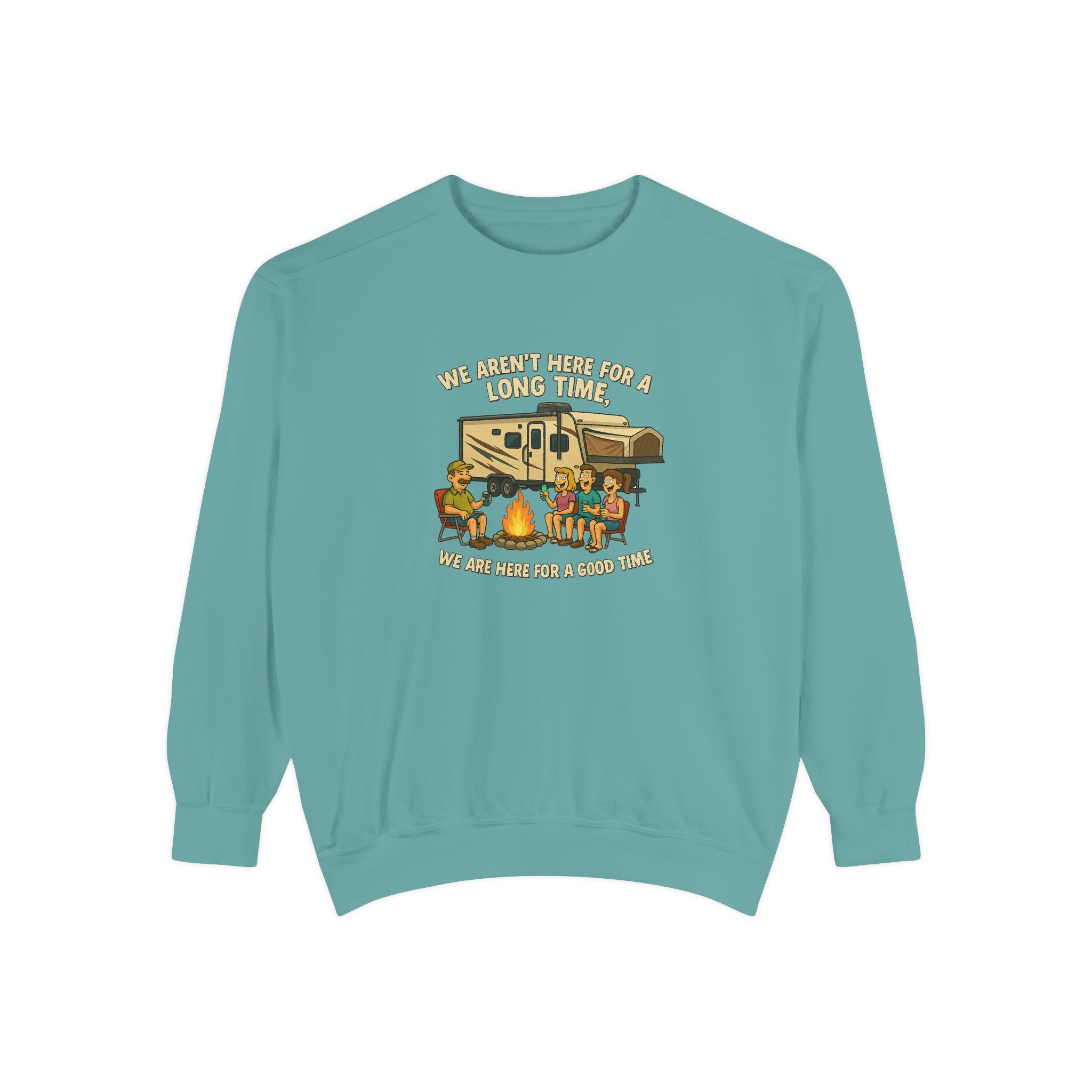 Camping Adventure Unisex Sweatshirt - Perfect for Outdoor Lovers