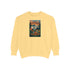 Cozy Unisex Garment-Dyed Sweatshirt with Retro Design, Perfect for Relaxing, Gift for Friends, Casual Wear, Fall Fashion, Warm Layer
