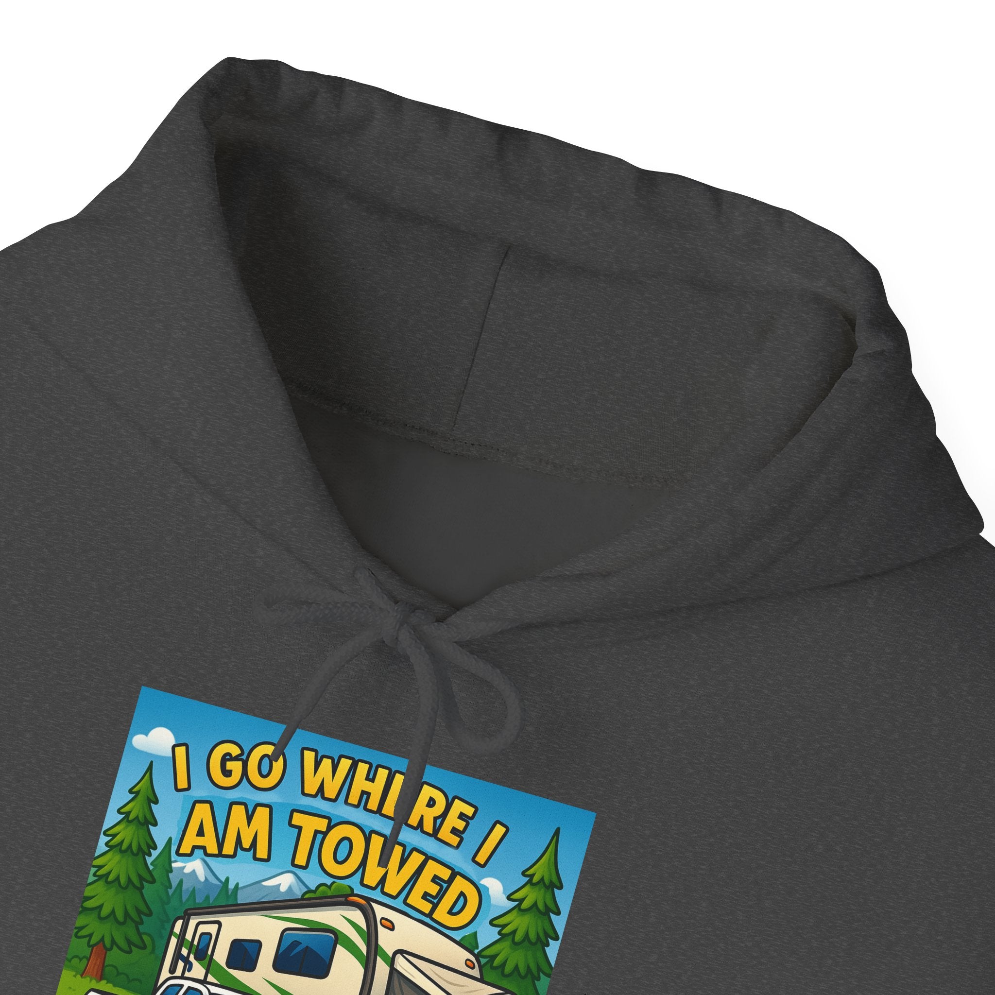Adventure-Themed Hooded Sweatshirt - Perfect for Travel Enthusiasts, Camper Gifts, Cozy Outings, Outdoor Activities, Road Trip Essentials