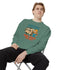 Camping Wine Sweatshirt | Unisex Garment-Dyed Pullover | Cozy Gift for Campers | Outdoor Adventures Apparel | Relaxed Fit Top