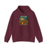 Vintage Camping Unisex Hooded Sweatshirt - Cozy Outdoor Lover Gift, Great for Campfire Nights, Adventure Apparel