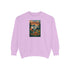 Cozy Unisex Garment-Dyed Sweatshirt with Retro Design, Perfect for Relaxing, Gift for Friends, Casual Wear, Fall Fashion, Warm Layer