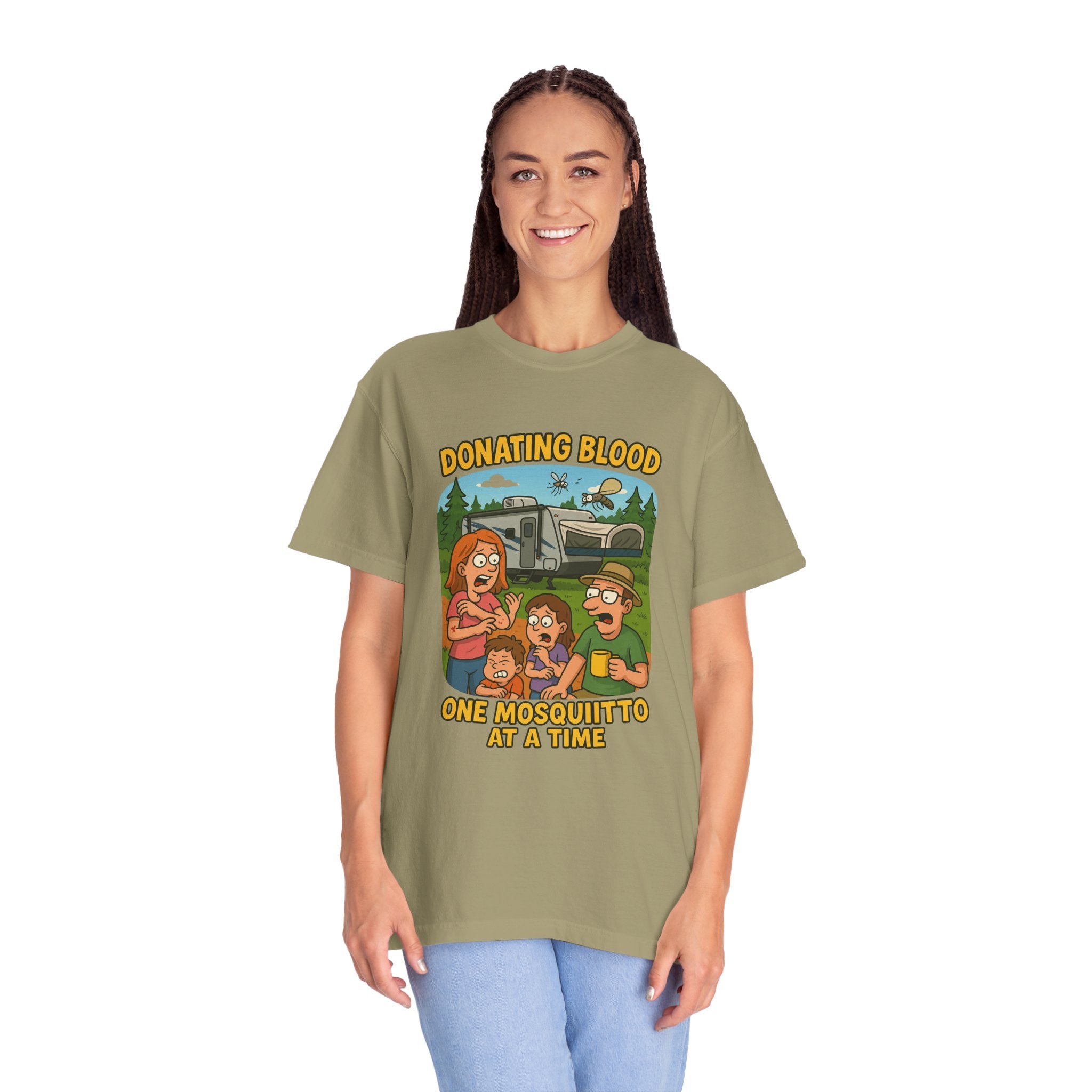 Playful Donation Humor Tee for Blood Donors, Perfect for Fundraisers, Special Events, Gifts, and Everyday Wear