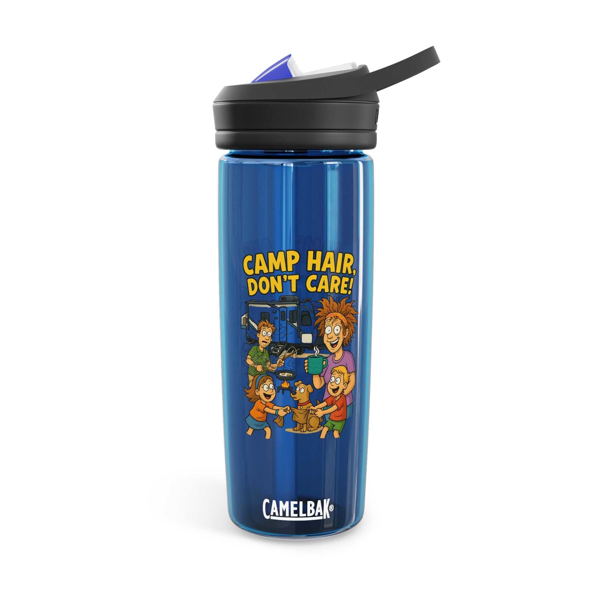 Fun Cartoon Water Bottle, BPA-Free Flask for Outdoor Adventures, Gift for Kids, Hydro Flask for Campers, Ideal for Travel & Exercise
