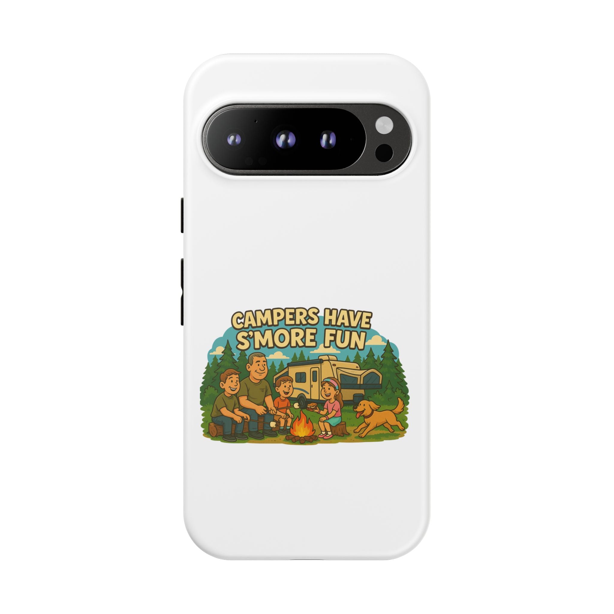 Tough Cases - Campers have S'more fun