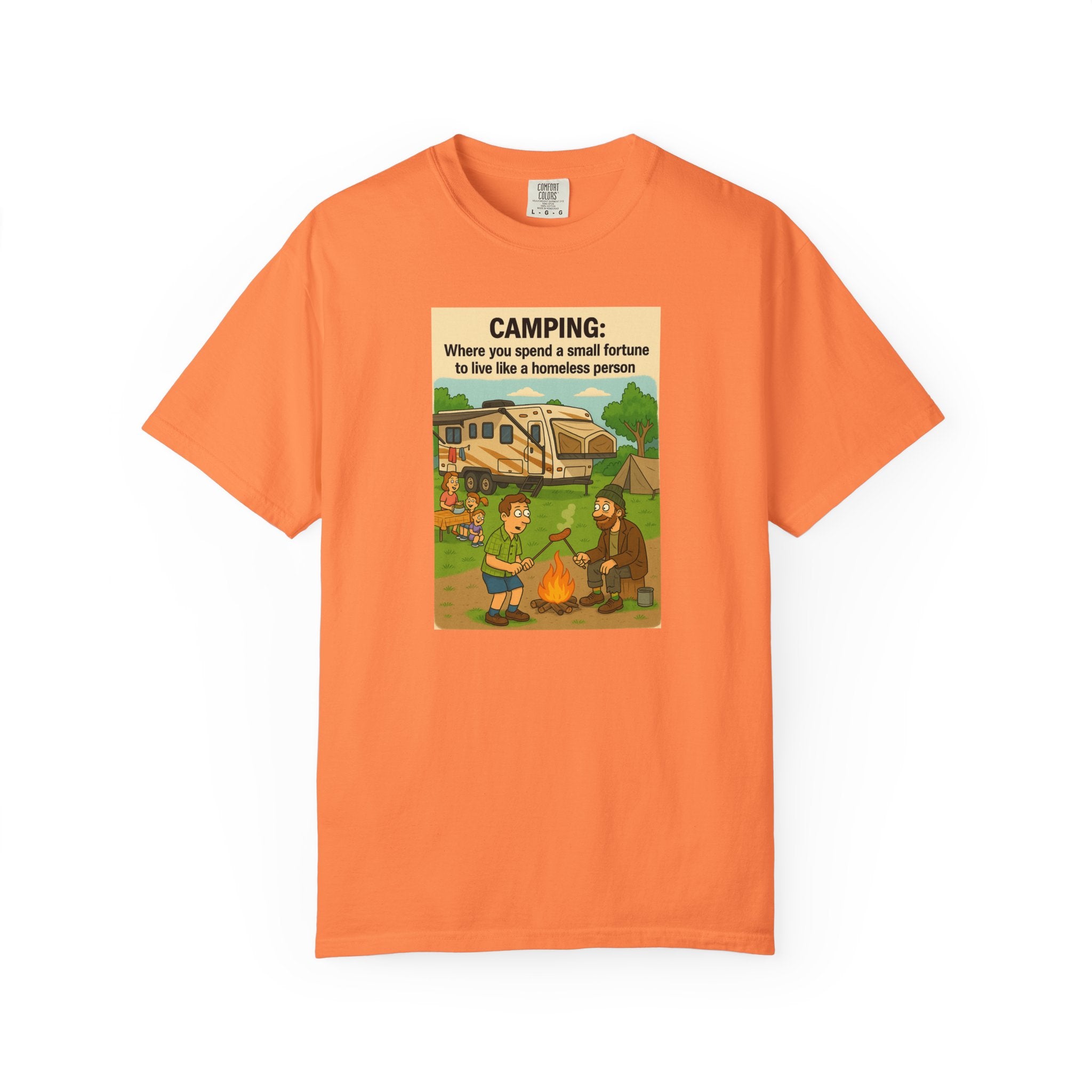 Camping Humor T-Shirt, Unisex Graphic Tee, Adventure Gift, Outdoor Lover Apparel, Funny Camping Shirt