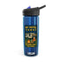 Camping Water Bottle with Inspirational Camping Quote, 20oz|25oz Camp Flask, Outdoor Gear, Travel Mug, Hiking Bottle, Adventure Gift