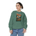 Cozy Unisex Garment-Dyed Sweatshirt with Retro Design, Perfect for Relaxing, Gift for Friends, Casual Wear, Fall Fashion, Warm Layer