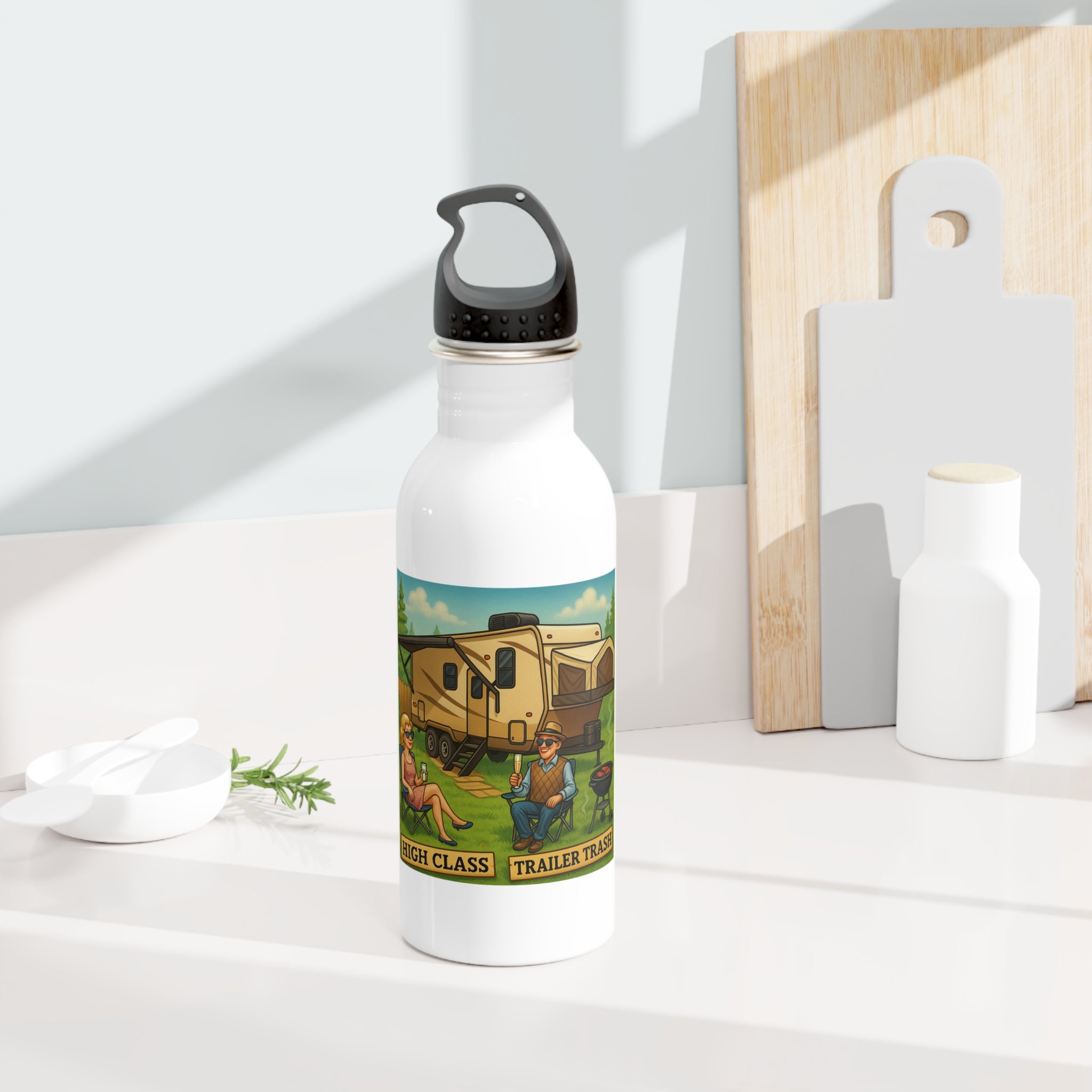 High Class Trailer Life Stainless Steel Water Bottle
