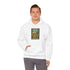 Camping Forecast Graphic Hoodie, Unisex Heavy Blend Sweatshirt, Outdoor Apparel, Weekend Getaway Gift, Nature Lover Clothing