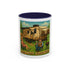 High Class Trailer Trash Coffee Mug - Fun Campfire Ceramic Tea Cup