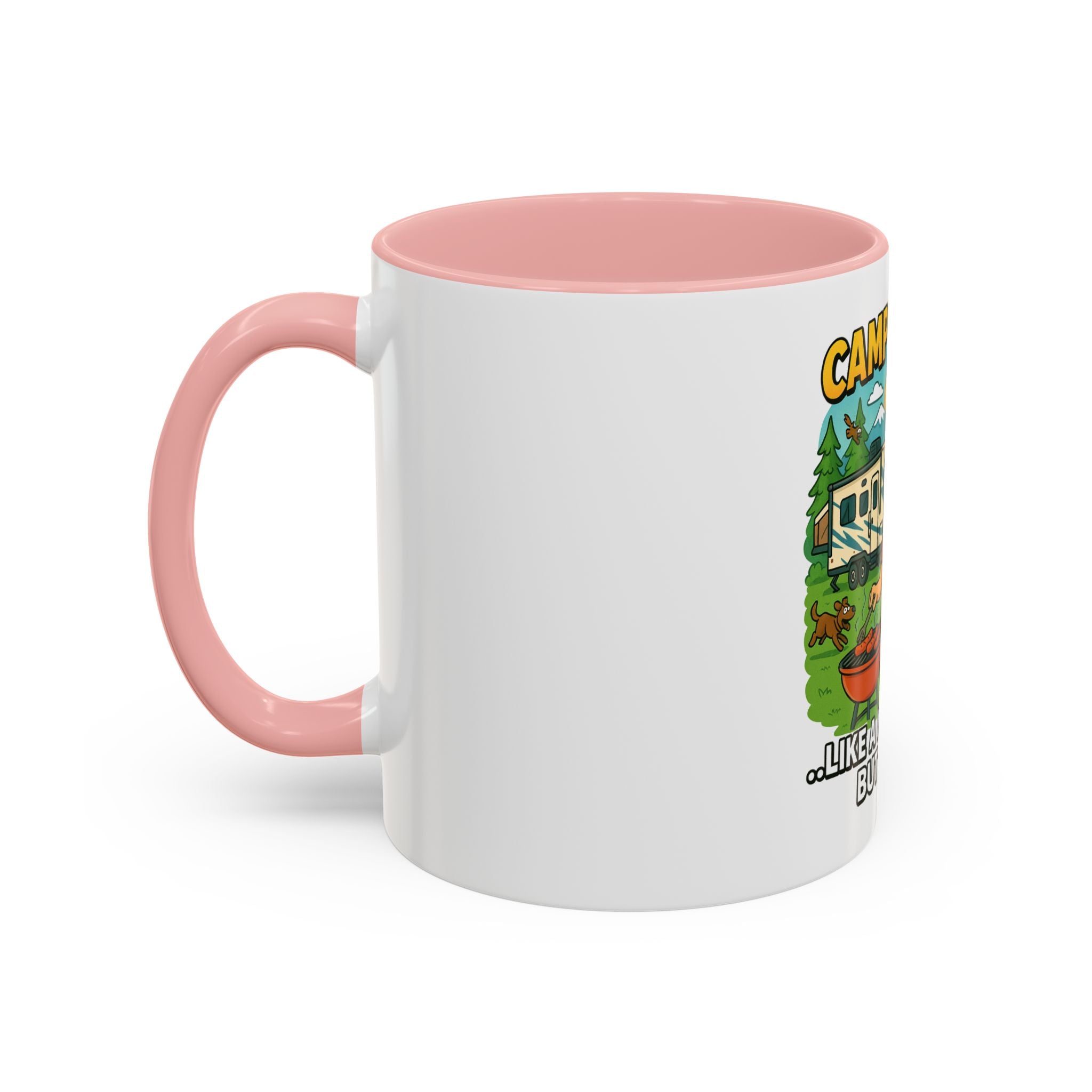 Cool Camping Dad Coffee Mug - Fun Outdoor Adventure Gift