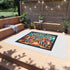 Outdoor Rug - Campers S'more Fun Design