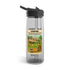 Camping Water Bottle, Funny Outdoor Gift, Hiking Hydration, Adventure Accessory, Eco-friendly Drinkware