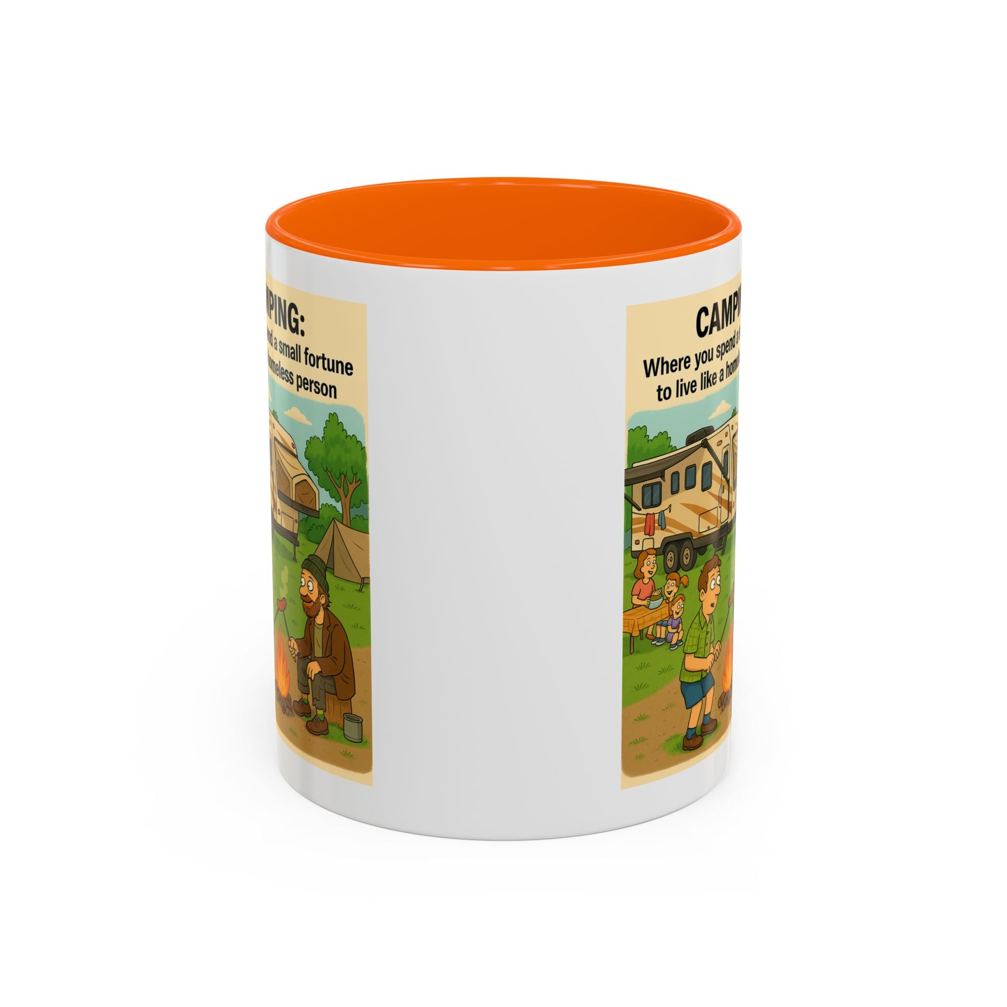 Camping Humor Coffee Mug, Hilarious Campfire Gift, Funny Mug for Outdoors Lovers, Adventure Lover's Coffee Cup, Unique Camping Present