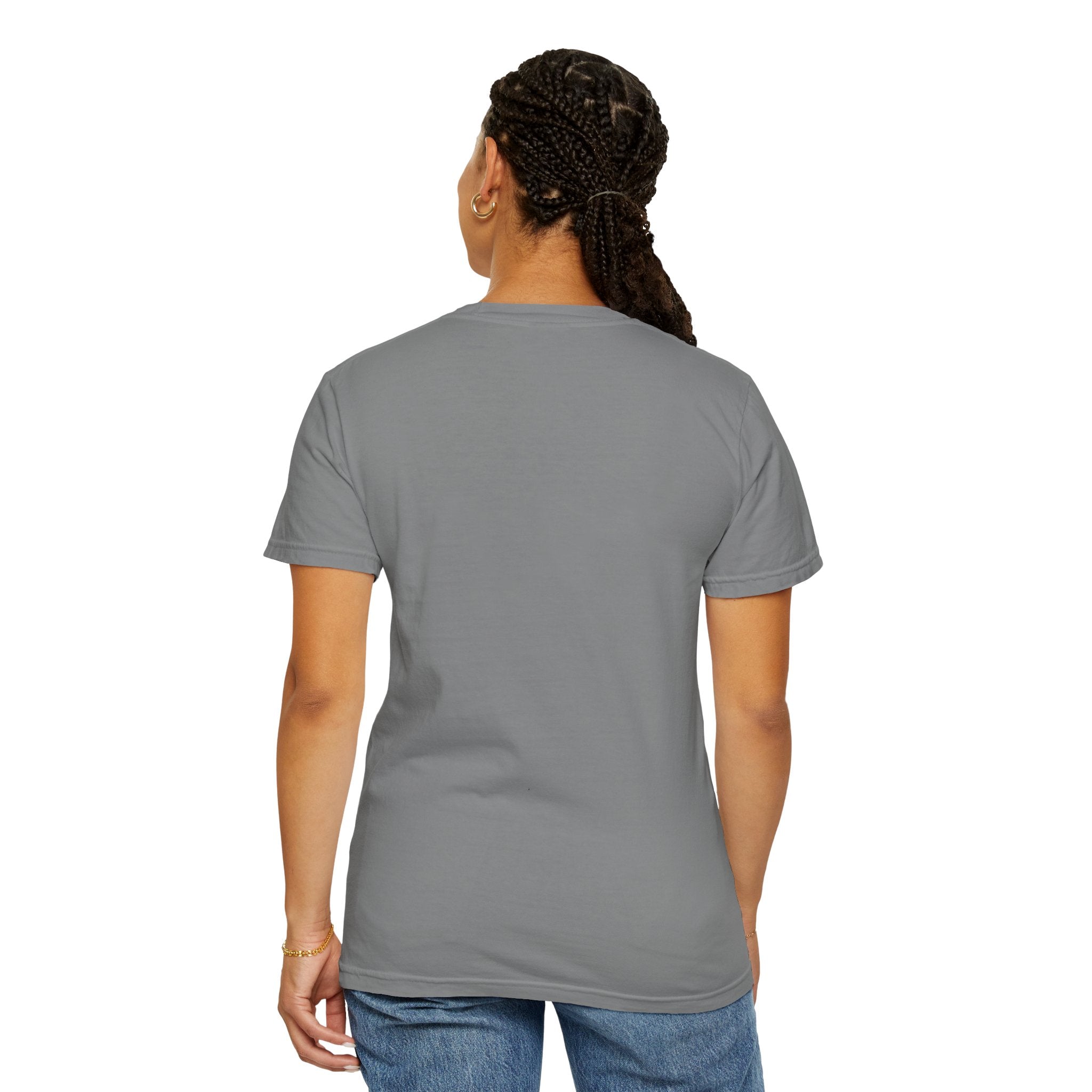 Camp Hair Don't Care T-Shirt, Unisex Garment-Dyed Tee, Camping Apparel, Funny Summer Shirt, Outdoor Lovers Gift, Vacation Essential