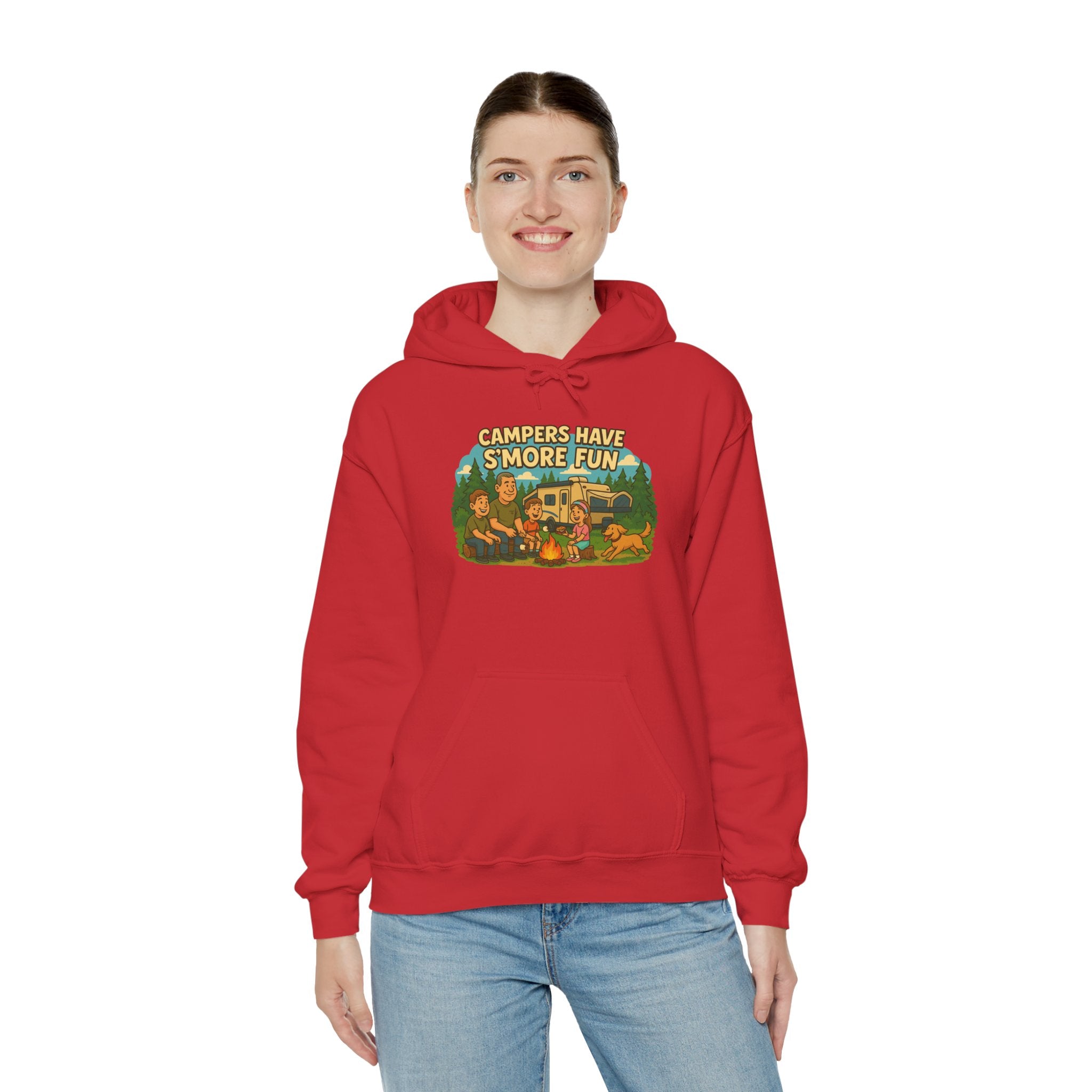 Campfire Vibes Hoodie - Perfect for Outdoor Lovers, Camping Trips, Nature Adventures, Gift for Campers, Cozy Hooded Sweatshirt
