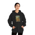 Camping Forecast Graphic Hoodie, Unisex Heavy Blend Sweatshirt, Outdoor Apparel, Weekend Getaway Gift, Nature Lover Clothing