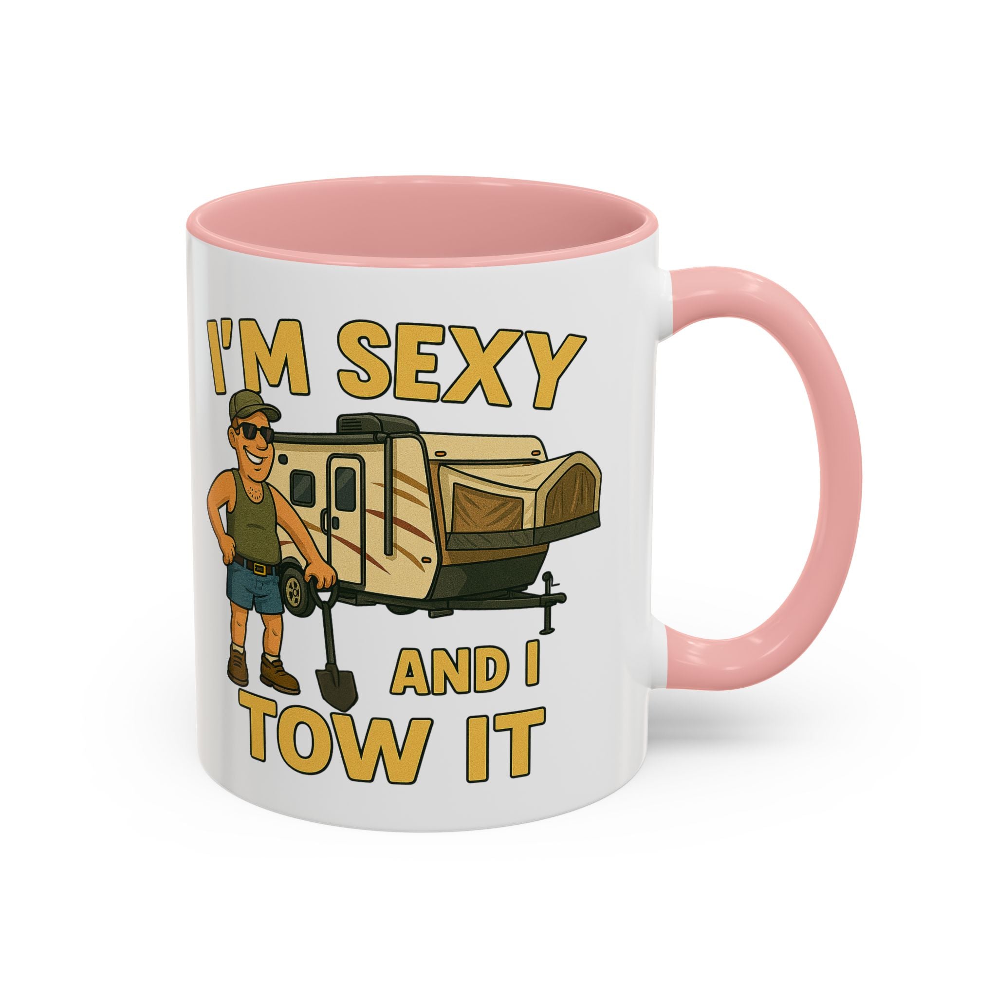 Playful Camping Mug, Funny Coffee Cup, Camper Gift, RV Lover's Accessory, Outdoor Adventure Mug