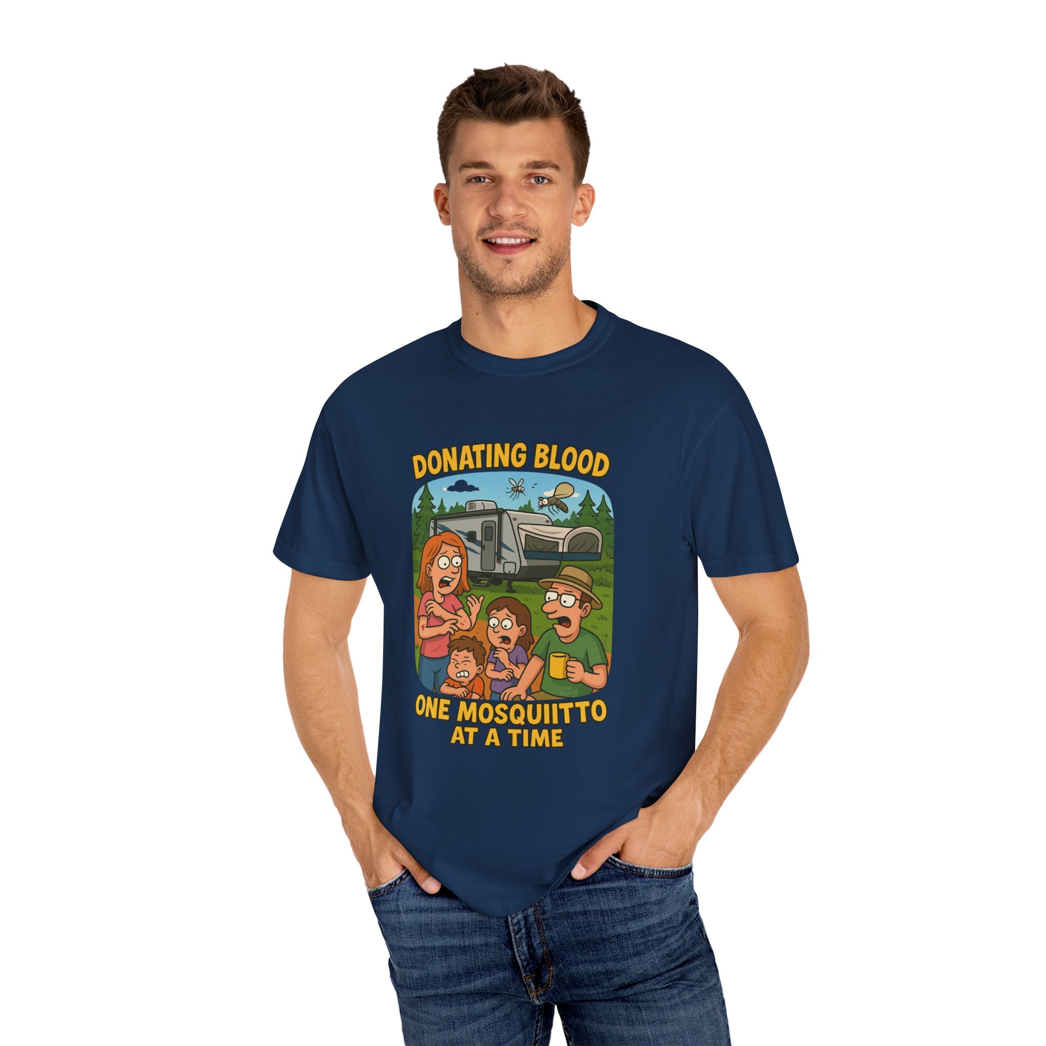 Playful Donation Humor Tee for Blood Donors, Perfect for Fundraisers, Special Events, Gifts, and Everyday Wear