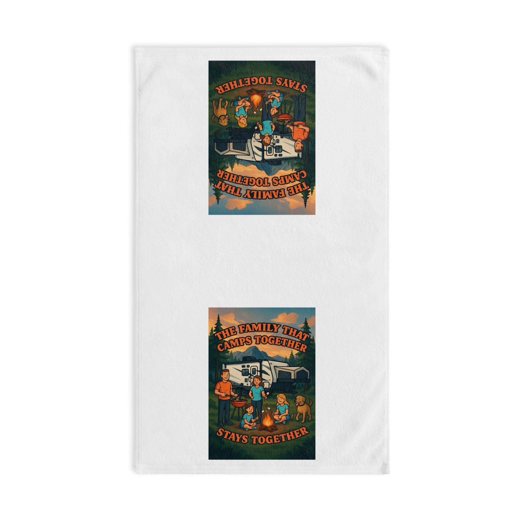Family Togetherness Hand Towel | Kitchen Decor, Gift for Family, Camping Accessories, Home Essentials, Humor Towel