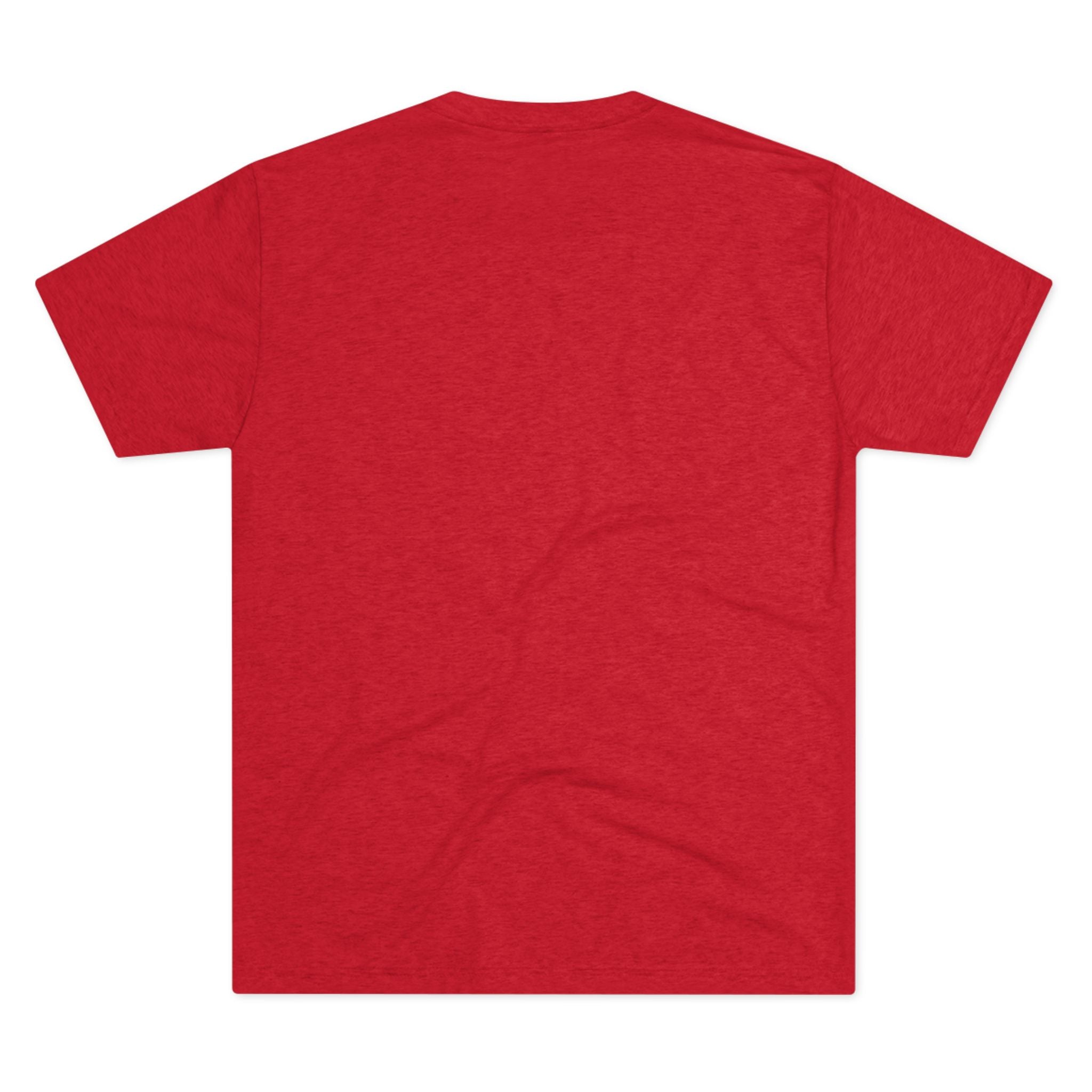 Camping Tri-Blend Tee - Where you spend a small fortune to live like a homeless person