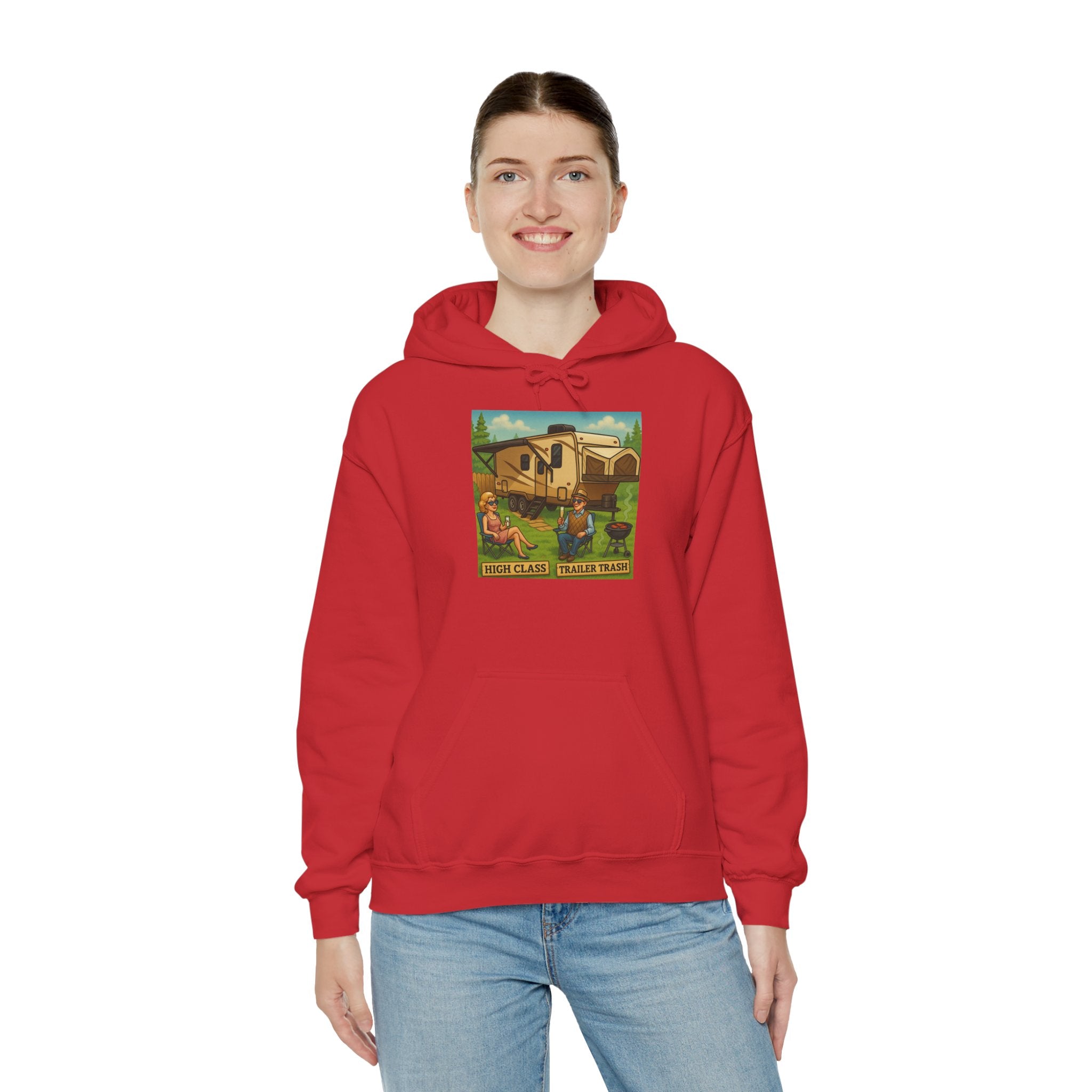 Italian Farm Scene Hoodie – Cozy Unisex Heavy Blend Sweatshirt