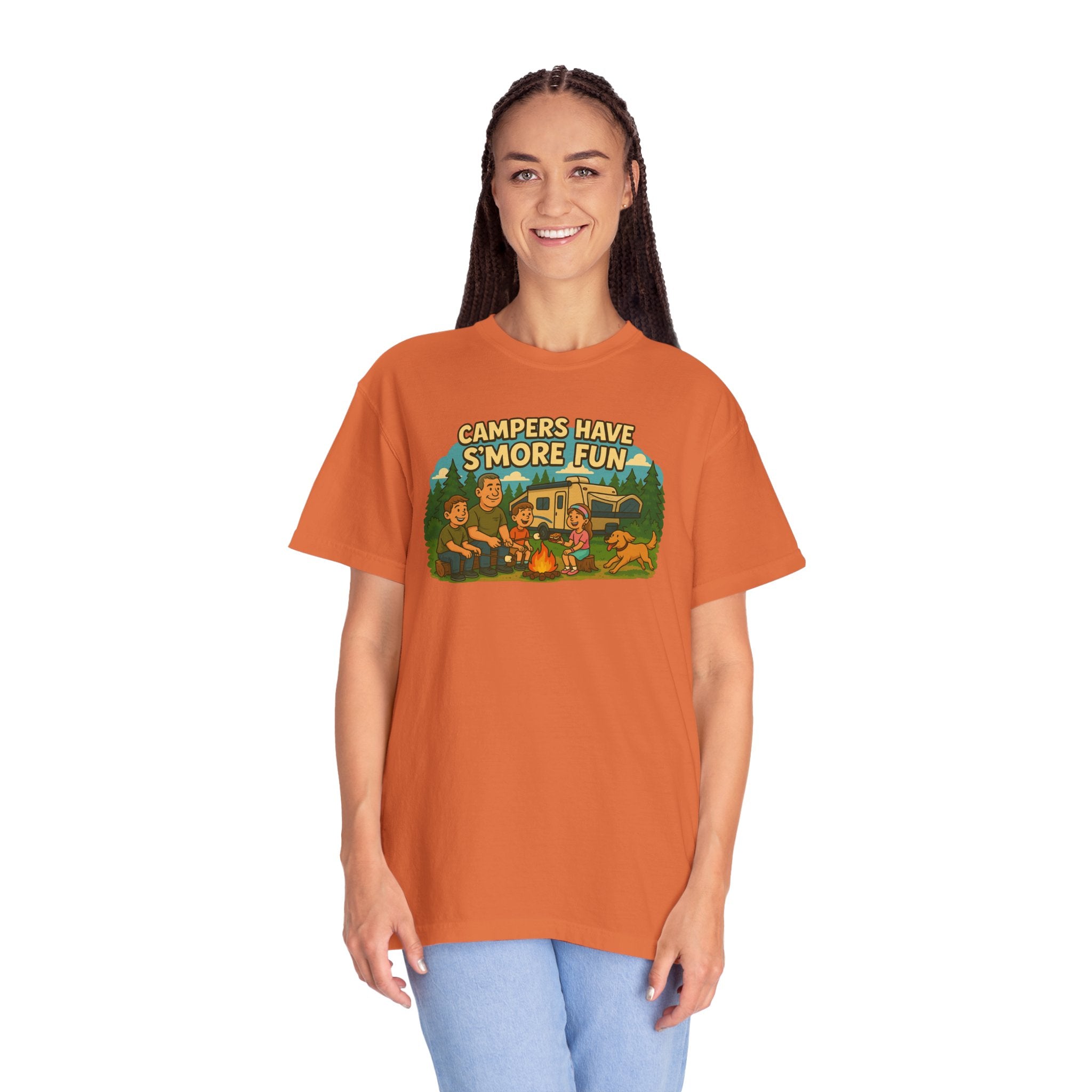Camping T-Shirt for Outdoor Lovers, Perfect Gift for Campers, Adventure Tee, Vacation Shirt, Summer Fun Merchandise