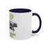 Camping Humor Coffee Mug - I Camp Because Punching People is Frowned Upon